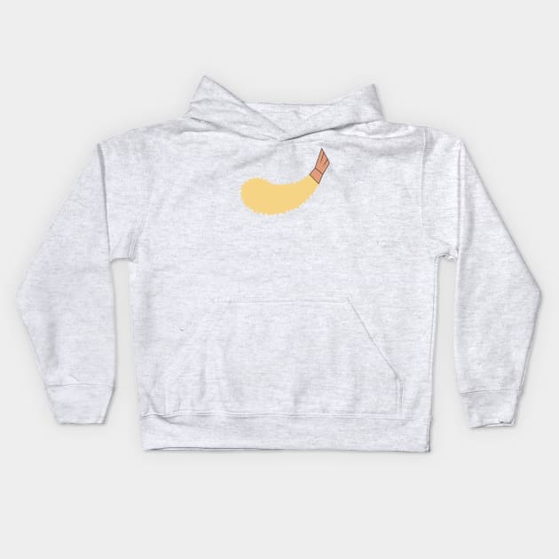 A Place Further Than The Universe Hinata's Ebi Tempura Kids Hoodie by aniwear